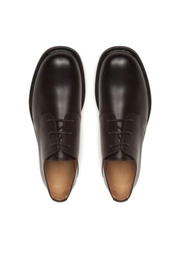 Calvin Klein Półbuty HM0HM01824 Brązowy. Kolor: brązowy. Materiał: skóra