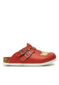 Birkenstock Klapki Kay Prof 0582516 Czerwony. Kolor: czerwony. Materiał: skóra