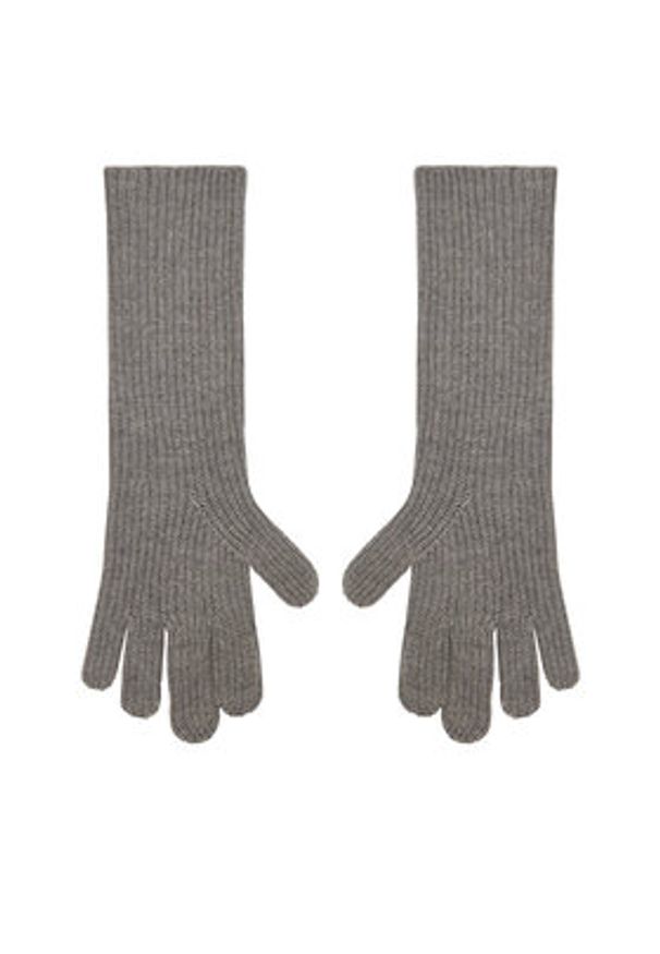 Pinko - PINKO Rękawiczki Damskie Grecia 105997 A2Z4 Szary. Kolor: szary. Materiał: wiskoza