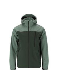 Kurtka wodoodporna Weather Report Delton. Kolor: zielony. Sport: turystyka piesza #1