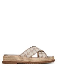 Espadryle DKNY. Kolor: beżowy