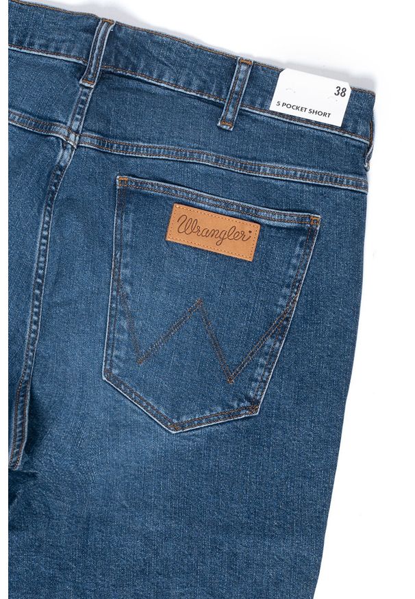Wrangler - WRANGLER 5 POCKET SHORT MĘSKIE SZORTY SPODENKI GAME ON W14CT112E 112126628. Materiał: jeans