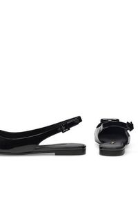 Gino Rossi - GINO ROSSI Baleriny AGORA-V1166-01-1 Czarny. Kolor: czarny. Materiał: lakier, skóra #4