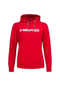 Head - Bluza z kapturem damska Club Rosie. Typ kołnierza: kaptur. Kolor: biały, czerwony, wielokolorowy. Materiał: bawełna, tkanina, poliester, materiał