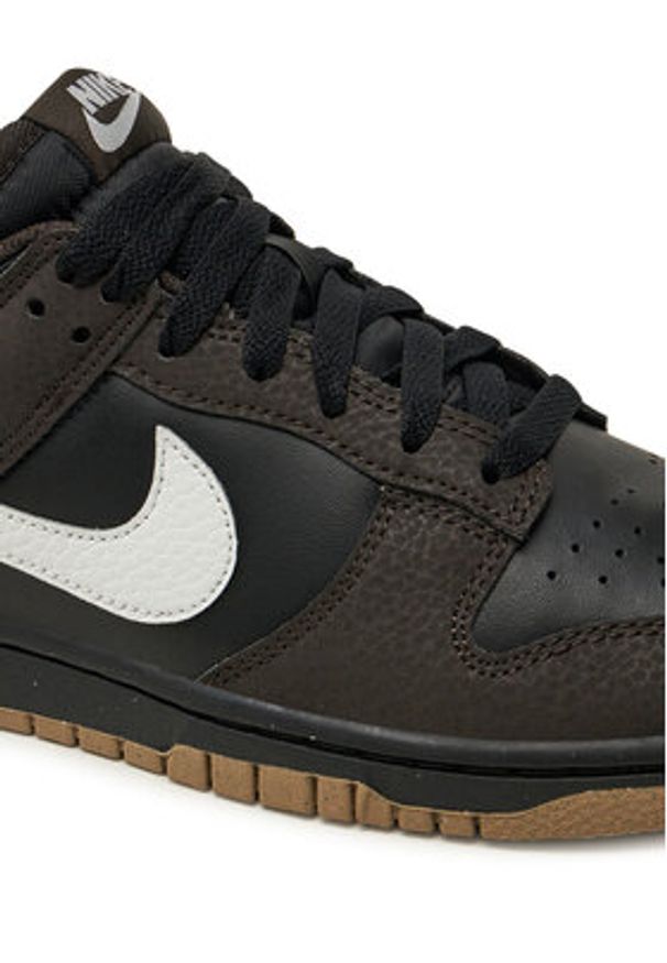 Nike Sneakersy Dunk Low Nn HF9984 001 Czarny. Kolor: czarny. Materiał: skóra
