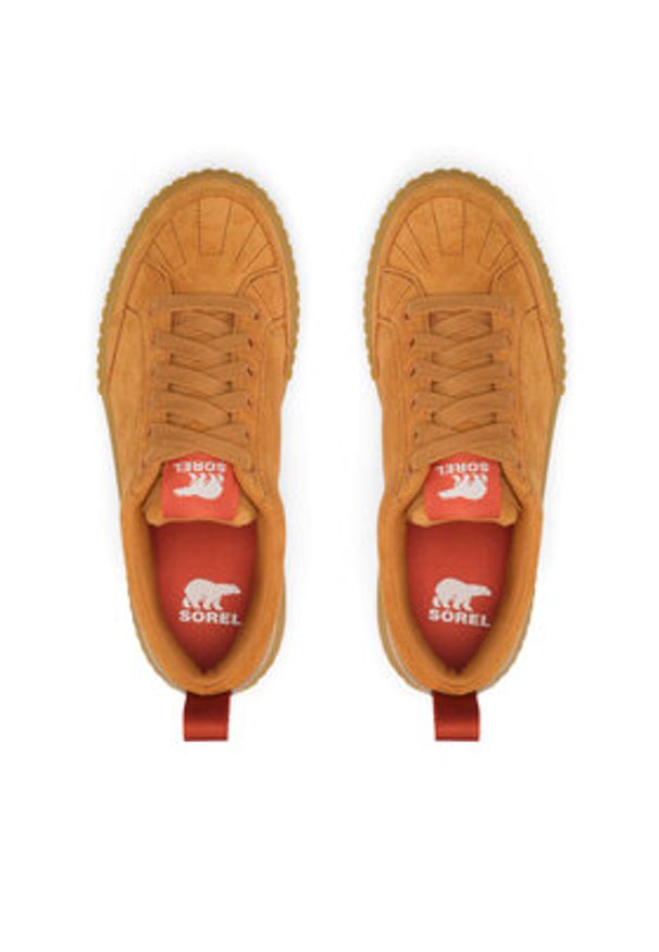 sorel - Sorel Sneakersy 2077991 Żółty. Kolor: żółty. Materiał: skóra