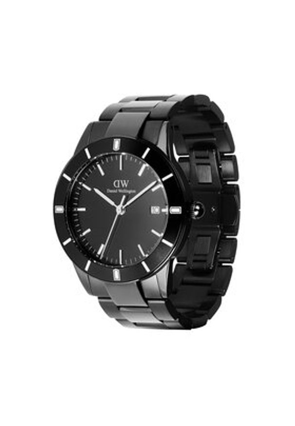 Daniel Wellington Zegarek Iconic Paradigma 40 DW00100821 Czarny. Kolor: czarny