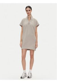 DKNY Sport Sukienka codzienna DP5D4895 Beżowy Regular Fit. Okazja: na co dzień. Kolor: beżowy. Materiał: bawełna. Typ sukienki: proste, sportowe. Styl: sportowy, casual