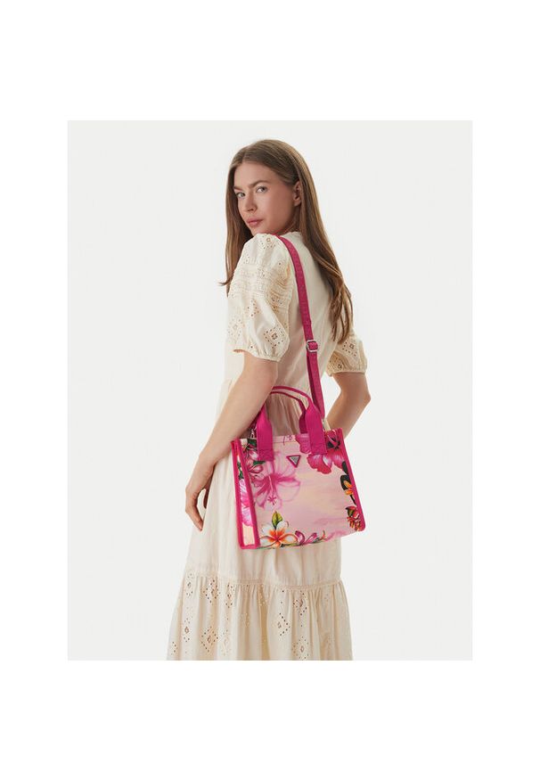 Torebka Guess. Kolor: różowy