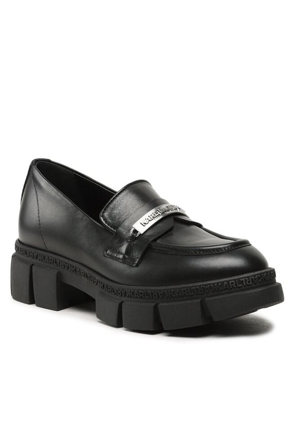 Karl Lagerfeld - Loafersy KARL LAGERFELD. Kolor: czarny