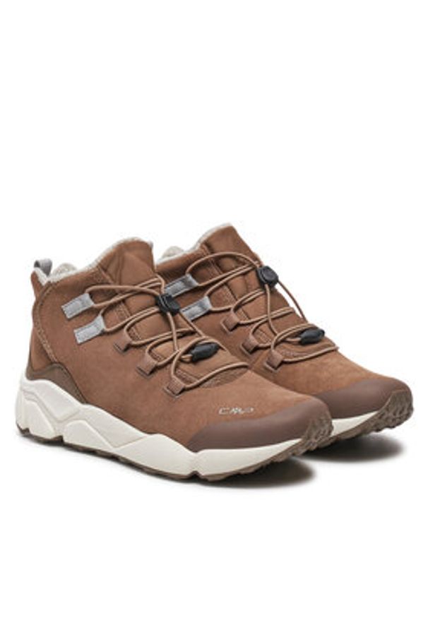 CMP Śniegowce Yumala Wmn Life Style Shoes 31Q4996 Brązowy. Kolor: brązowy. Materiał: zamsz, skóra