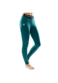 SIROKO - Damskie narciarskie legginsy termoaktywne Sporty zimowe Siroko Écrins. Kolor: zielony. Materiał: tkanina. Sezon: zima. Sport: narciarstwo