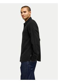 Quiksilver Koszula Motherfly Solid EQYWT04651 Czarny Regular Fit. Kolor: czarny. Materiał: bawełna #7