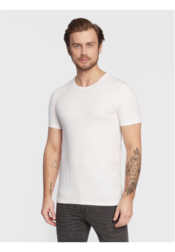 BOSS - Boss Komplet 2 t-shirtów Modern 50475276 Biały Slim Fit. Kolor: biały. Materiał: bawełna