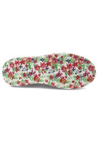 Sneakersy damskie Laura Vita, cholewka ze skóry zamszowej wzór kwiatowy sznurowane grubsza podeszwa wygodny codzienny fason, zielone, 06 SL2165-6B. Okazja: na co dzień. Zapięcie: sznurówki. Kolor: zielony. Materiał: skóra, zamsz. Szerokość cholewki: normalna. Wzór: kwiaty. Styl: casual #6