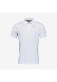 Head - CLUB 22 Tech Polo Shirt M. Typ kołnierza: polo. Kolor: biały. Materiał: poliester, materiał. Sport: tenis #1