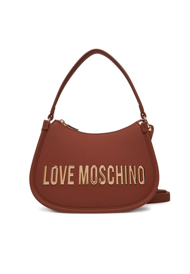 Love Moschino - Torebka LOVE MOSCHINO. Kolor: brązowy