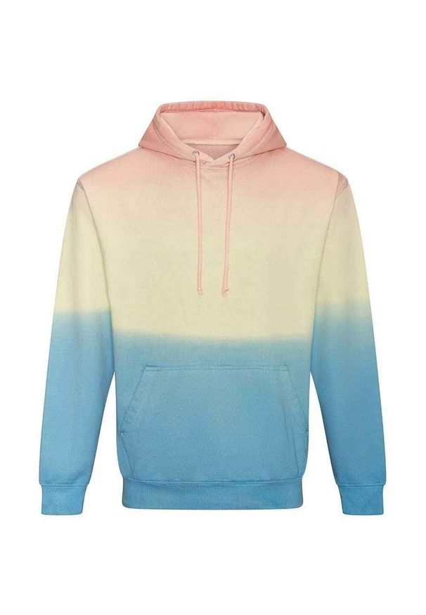 AWDIS - Bluza Z Kapturem Unisex Adult Tie Dye. Typ kołnierza: kaptur. Kolor: różowy
