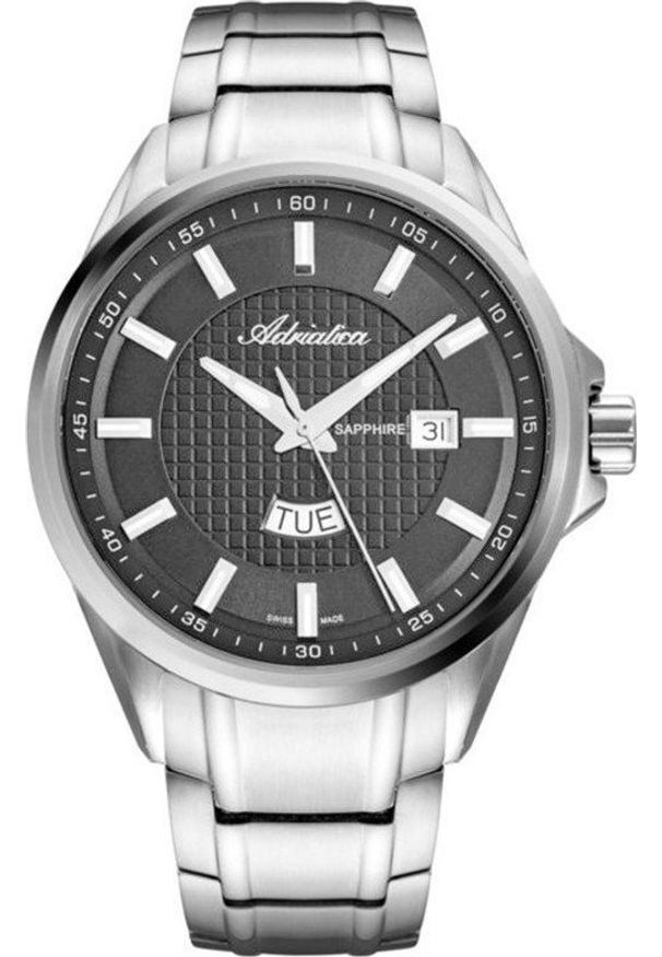Zegarek Adriatica Zegarek męski Adriatica A8321.5116Q srebrny. Kolor: srebrny
