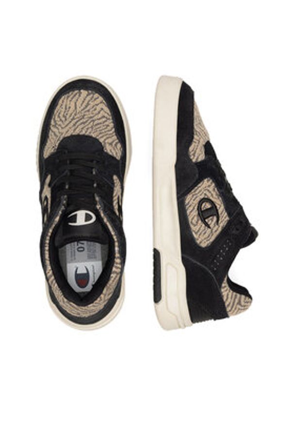 Champion Sneakersy ZN80 LOW MINDFUL S11700-KK005 Czarny. Kolor: czarny. Materiał: zamsz, skóra