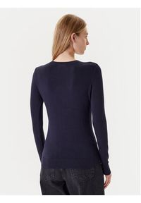Guess Sweter W5YR23 Z2NQ2 Granatowy Regular Fit. Kolor: niebieski. Materiał: wiskoza #3