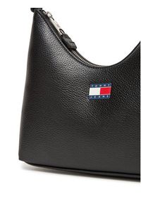 Tommy Jeans Torebka Tjw Must Shoulder Bag AW0AW17548 Czarny. Kolor: czarny. Materiał: skórzane #4