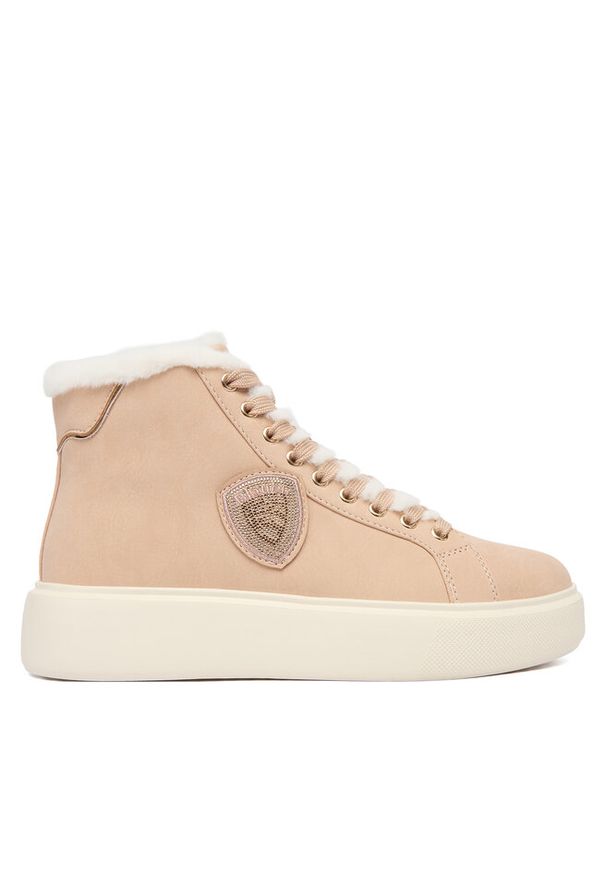 Trzewiki Blauer. Kolor: różowy