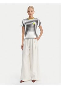 only - ONLY T-Shirt Heart 15318959 Biały Regular Fit. Kolor: biały. Materiał: wiskoza #2