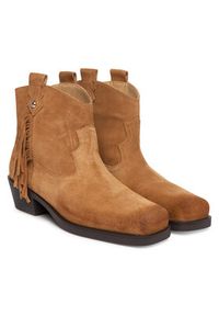 Liu Jo Botki Roxy 04 SA6079 PX002 Brązowy. Kolor: brązowy. Materiał: skóra, zamsz #5