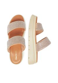 Clara Barson Klapki H3T9409-1 Beżowy. Kolor: beżowy. Materiał: materiał #6