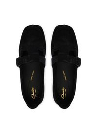 Clarks Mokasyny Freckle Tbar 26185903 Czarny. Kolor: czarny. Materiał: zamsz, skóra #3