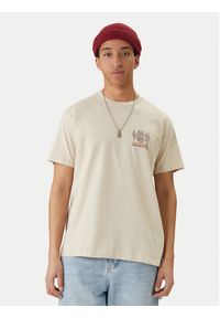 Billabong T-Shirt Fauna EBYZT00385 Beżowy Regular Fit. Kolor: beżowy. Materiał: bawełna #5