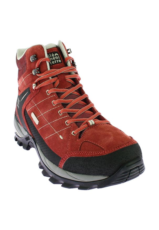 ELEMENTERRE - Wysokie buty turystyczne Élémenterre Sonora EV. Kolor: czerwony. Styl: sportowy. Sport: turystyka piesza