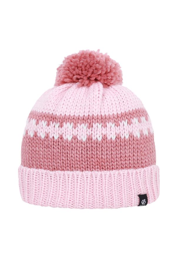 DARE 2B - Dziecięca Czapka Boffin. Kolor: różowy. Sezon: zima. Styl: sportowy