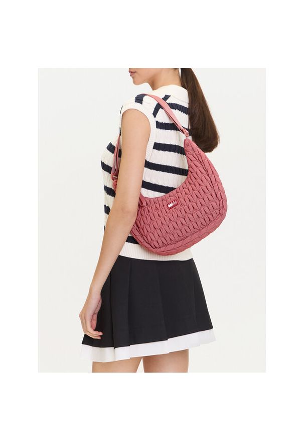 Torebka Tommy Jeans. Kolor: różowy