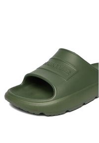 Hunter Klapki CEOWB-840143AM Khaki. Kolor: brązowy. Materiał: syntetyk #8