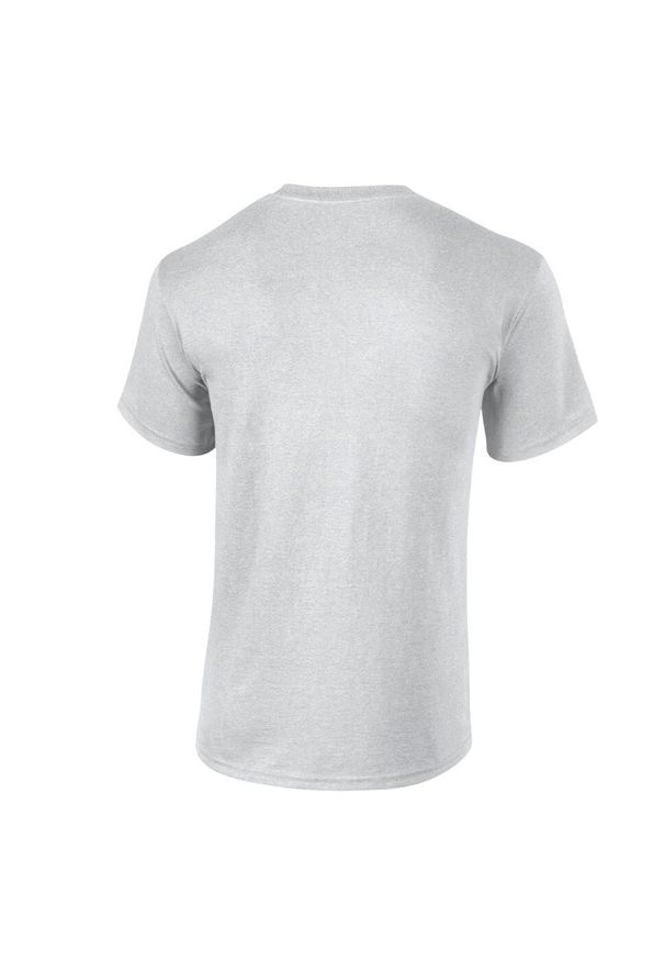 GILDAN - Bawełniana Koszulka Unisex Dla Dorosłych Ultra Ash. Kolor: wielokolorowy, fioletowy, szary. Materiał: bawełna