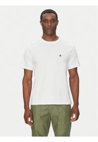 Element T-Shirt ELYKT00168 Biały Regular Fit. Kolor: biały. Materiał: bawełna #1