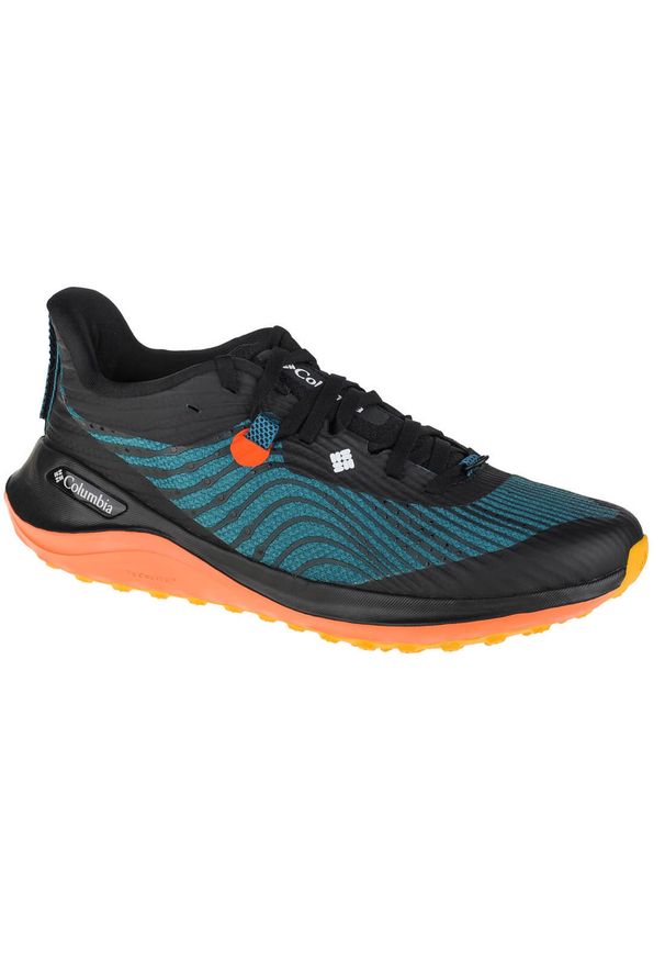 columbia - Buty do biegania męskie Columbia Escape Ascent. Kolor: zielony, czarny. Materiał: materiał, syntetyk, tkanina