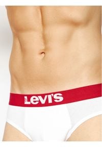 Levi's® Komplet 2 par slipów Solid Basic 905003001 Biały. Kolor: biały #3