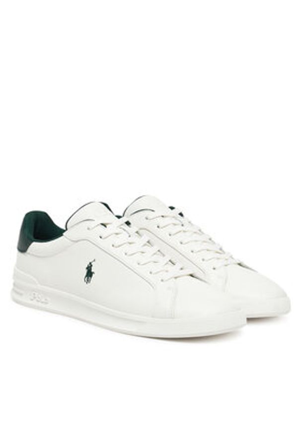 Polo Ralph Lauren Sneakersy 809968172002 Biały. Kolor: biały. Materiał: skóra