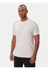 Armani Exchange T-Shirt XM001360 AF10358 U1013 Écru Regular Fit. Materiał: bawełna