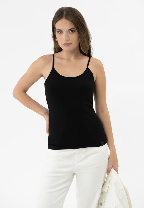 Volcano - Koszulka na ramiączkach T-ESHE. Materiał: elastan, bawełna, materiał. Długość rękawa: na ramiączkach