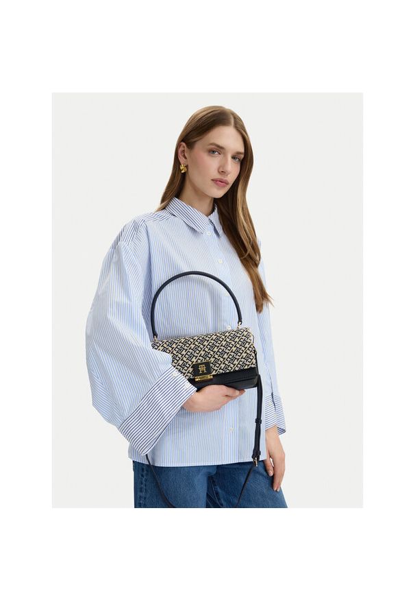 TOMMY HILFIGER - Torebka Tommy Hilfiger. Kolor: niebieski