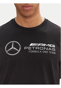 Adidas - adidas T-Shirt Mercedes - AMG Petronas Formula One Team DNA Graphic JV5434 Czarny Regular Fit. Kolor: czarny. Materiał: bawełna #4