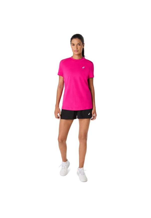 Damski jersey Asics Court. Kolor: różowy. Materiał: jersey. Sport: tenis
