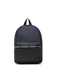 Tommy Jeans Plecak Tjm Essential Backpack AM0AM10900 Granatowy. Kolor: niebieski. Materiał: materiał #1