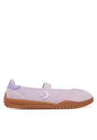 Converse Baleriny Run Star Trainer Ballet Flat​ A17029C Fioletowy. Kolor: fioletowy. Materiał: skóra, zamsz #1