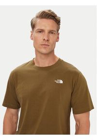 The North Face T-Shirt Evolution Simple Dome NF0A8CZ2 Zielony Regular Fit. Kolor: zielony. Materiał: bawełna #5