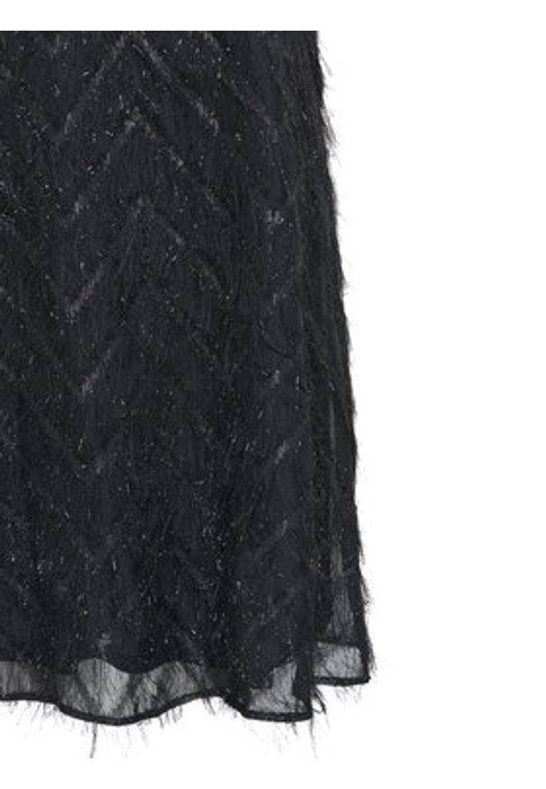 only - ONLY Sukienka koktajlowa Faye 15358411 Czarny Loose Fit. Kolor: czarny. Materiał: syntetyk. Styl: wizytowy
